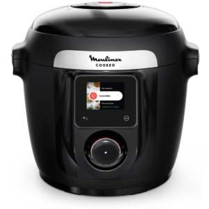 Forcuiss Cookeo Wi-Fi 10-en-1, Multicuiseur, 10modes de cuisson, Cuisson sous pression, Etapes détaillées, CE96G810, Noir